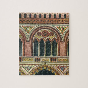 Antieke architectuur, Citadel in Pavia, Italië Legpuzzel
