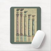 Antieke Architectuur, de 5 Architecturale Orden Muismat (Met muis)