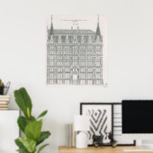 Antieke Architectuur, Delaware & Hudson Canal Co. Poster (Thuiskantoor)