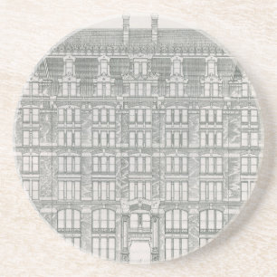 Antieke architectuur, Delaware & Hudson Canal Co. Zandsteen Onderzetter