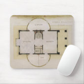 Antieke architectuur, plattegrond en Griekse villa Muismat (Met muis)
