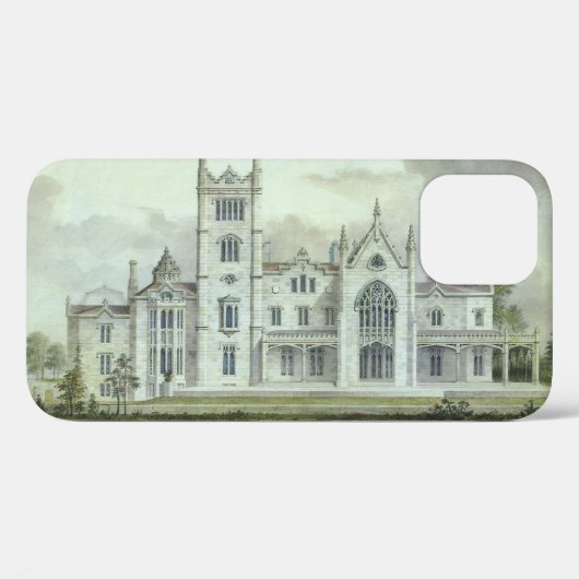 Antieke architectuur, plattegronden van Frans kast Case-Mate iPhone Case (Achterkant (horizontaal))