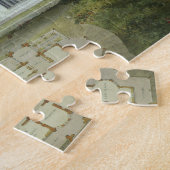 Antieke architectuur, plattegronden van Frans kast Legpuzzel (Zijkant)