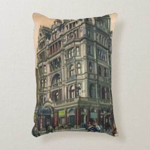 Antieke Architectuur Queens Hotel Leicester Square Accent Kussen