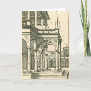 Antieke architectuur, Romeinse binnenplaats met zu Kaart