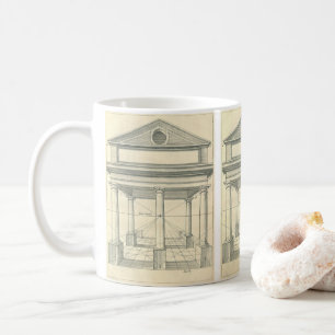 Antieke architectuur, Romeinse portiek met zuilen Koffiemok