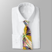 Antieke Art Deco Jazz Pochoir Tuin Libellen Stropdas (Gebonden)