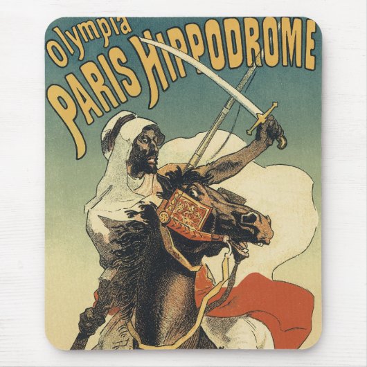 Antieke Art Nouveau, Arabieren van de Saharawoesti Muismat (Voorkant)