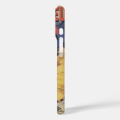 Antieke Art Nouveau Danseres Franse Poster Case-Mate iPhone Case (Achterkant / Links)