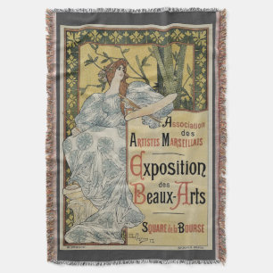 Antieke Art Nouveau, Exposition des Beaux Arts Deken