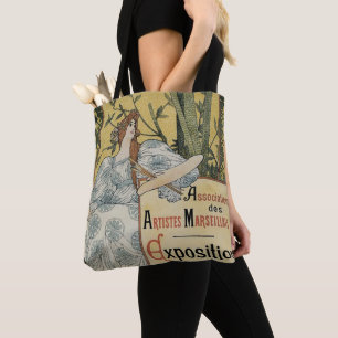 Antieke Art Nouveau, Exposition des Beaux Arts Tote Bag