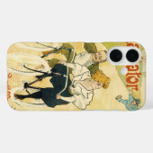 Antieke Art Nouveau, Gladiator Cycles fietsen Case-Mate iPhone Case (Achterkant (horizontaal))