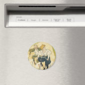 Antieke Art Nouveau, Gladiator Cycles fietsen Magneet (Insitu (Vaatwasser))