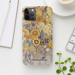 Antieke Art Nouveau stijl fijne kunst bloemschilde iPhone 16 Pro Max Hoesje