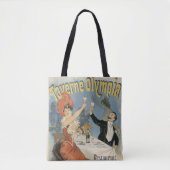Antieke Art Nouveau, Taverne Olympia Restaurant Tote Bag (Voorkant)