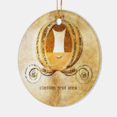 Antieke Assepoester Koets Prinses Ornament (Links)