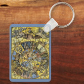 Antieke Astrologie, Renaissance Dierenriemwiel, 15 Sleutelhanger (Achterkant)