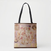 Antieke astronomie, hemelkaart door Carel Allard Tote Bag (Voorkant)
