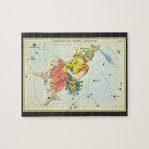 Antieke Astronomie, Perseus en Caput Medusa Legpuzzel