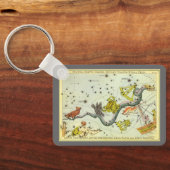 Antieke astronomie, sterrenbeeld Hydra slang Sleutelhanger (Achterkant)