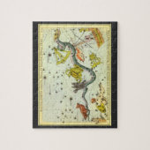 Antieke astronomie, sterrenbeeld waterslang legpuzzel (Verticaal)