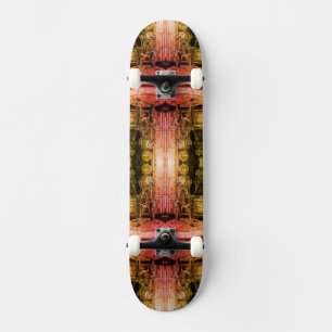 Antieke astronomische klok van het Paleis van Vers Persoonlijk Skateboard