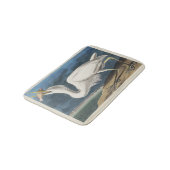 Antieke Audubon Grote Witte Reiger Vogel Kunst Badmat (Gekanteld)