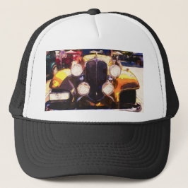 antieke auto hoed trucker pet