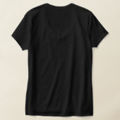 Antieke auto in een heldere kerstbal t-shirt (Laag Achter)