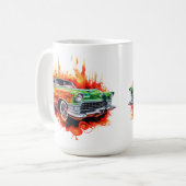 Antieke Auto Koffiemok (Voorkant links)