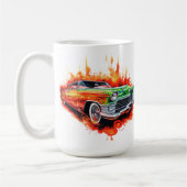 Antieke Auto Koffiemok (Links)