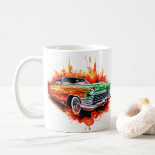 Antieke Auto Koffiemok