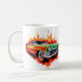 Antieke Auto Koffiemok (Links)