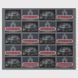 Antieke Autoloods  Cadeaupapier