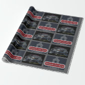Antieke Autoloods  Cadeaupapier (Uitgerold)
