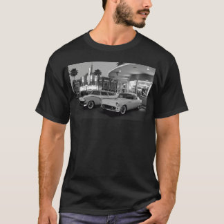 Antieke auto's vriend jongen familie t-shirt