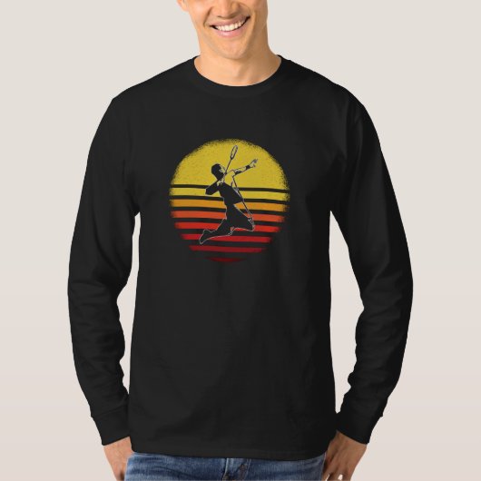 Antieke Badminton T-shirt (Voorkant)