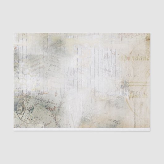 Antieke Baksteen Tissuepapier (Voorkant)