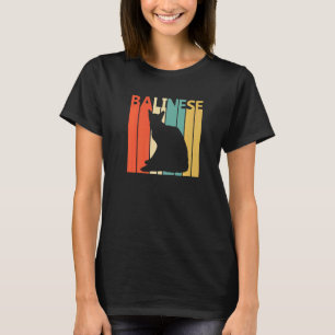 Antieke Balinese Kat T-shirt