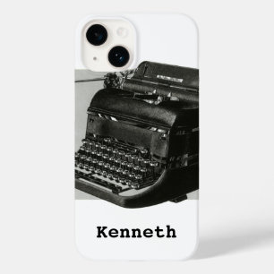 Antieke bedrijf, antieke kantoor handmatige schrij Case-Mate iPhone case