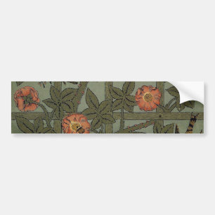 Antieke behang William Morris Bumpersticker