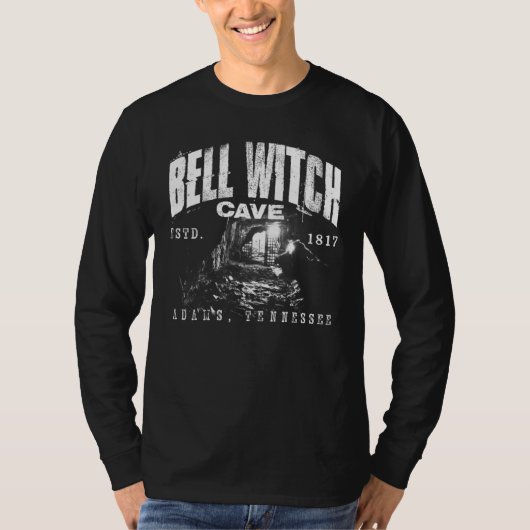 Antieke Bell Witch Cave 1817 T-shirt (Voorkant)