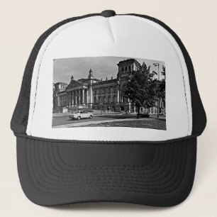 Antieke Berlijnse Rijksdag parlementsgebouw Muis P Trucker Pet