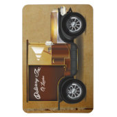 Antieke bestelwagen magneet (Verticaal)