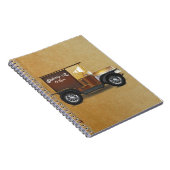 Antieke bestelwagen notitieboek (Rechterzijde)