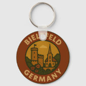 Antieke Bielefeld Duitsland Kunst Sleutelhanger (Achterkant)