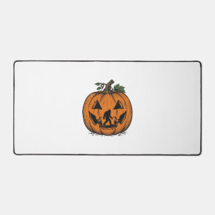 Antieke Bigfoot Pompoen Halloween Vector Ontwerp_1 Bureaumat