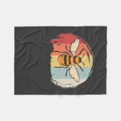 Antieke Bij Fleece Deken (Voorkant (Horizontaal))
