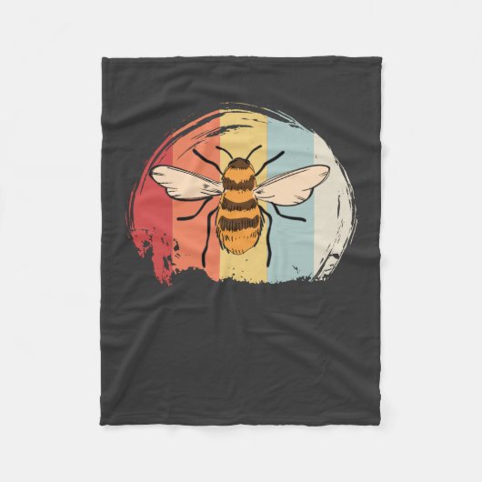 Antieke Bij Fleece Deken (Voorkant)
