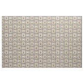Antieke Bijen en Krantenpapier Print Stof (Yard (91,4 cm))